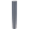 Stainless steel post |  204 mm | removable, with Euro profile cylinder lockthree keys, self-engaging lockwith hot-dip galvanized ground socket part-no. 470.10 | height above ground approx. 900 mm
